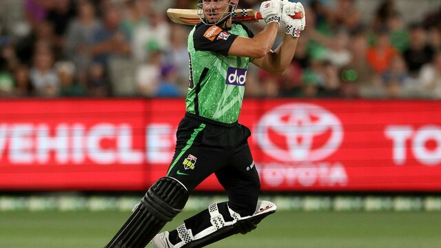 T20 superstar Marcus Stoinis in action for the Melbourne Stars T20 superstar Marcus Stoinis in action for the Melbourne Stars