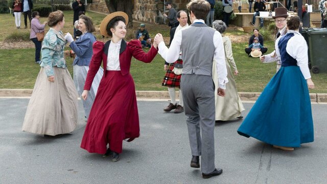 dancing at market day dancing at market day