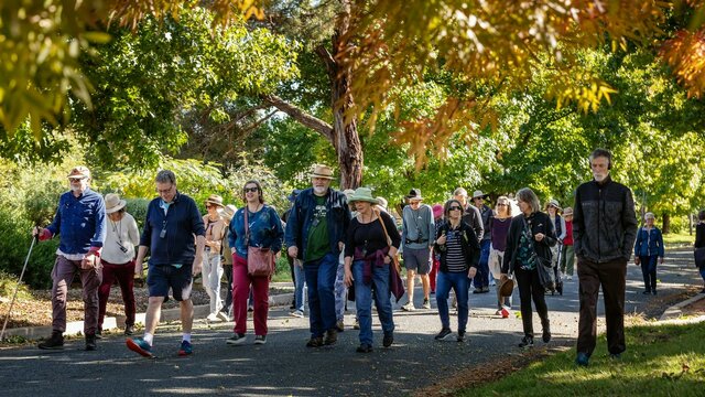 Heritage walk Canberra and Region Heritage Festival 2023