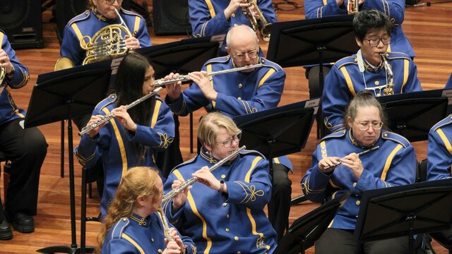 Canberra City Band Flutes Canberra City Band flute section playing at the National Eisteddfod 2025