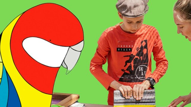 child screen printing