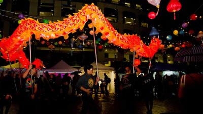 LED Dragon Dance Parade