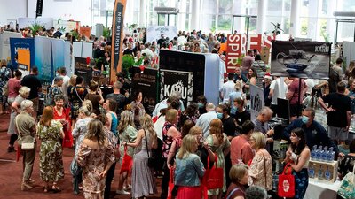 Crowd at Canberra Christmas Gin Palooza 2021