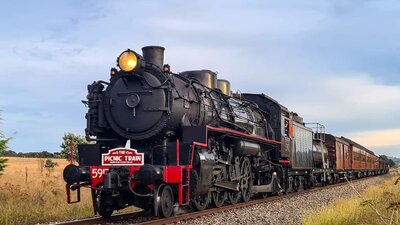 Canberra Steam Train Rides