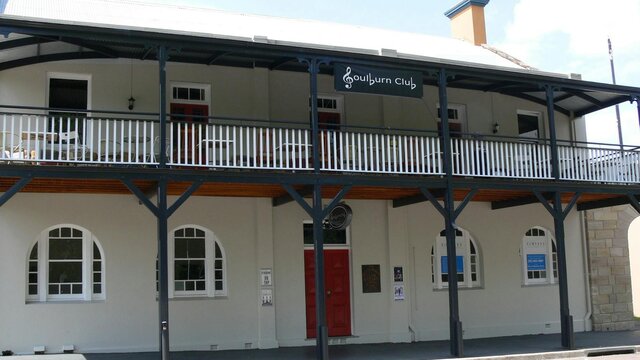 The Goulburn Club Street view of the Goulburn Club
