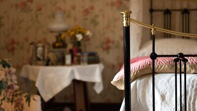 Bedroom at Lanyon Homestead