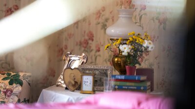 Bedroom at Lanyon Homestead