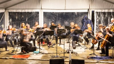 Canberra Symphony Orchestra on stage