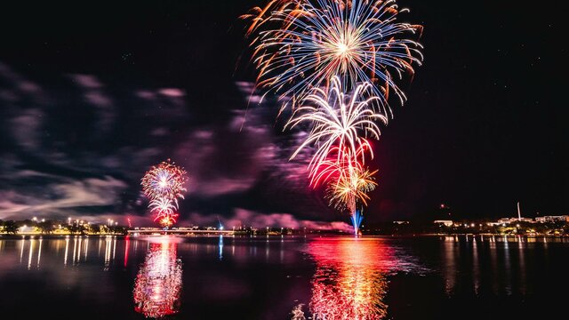 NYE Canberra Fireworks