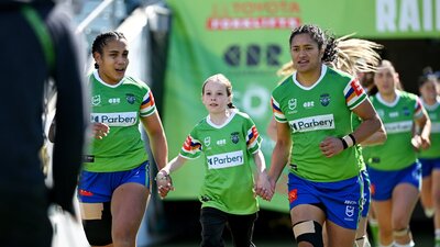 NRLW Run Out