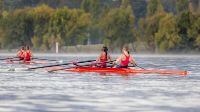 Red Shed Girls Rowing