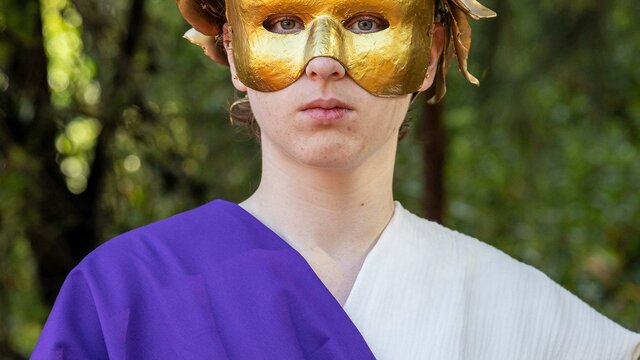 Greek Theatre Now presents Sophocles' Oedipus the King at the Australian National Botanic Gardens Sophocles' Oedipus the King