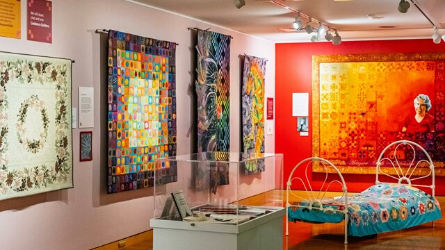 Install shot, Stitching Stories