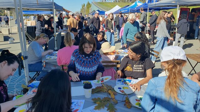 Autumn Art Fair at The Little Burley Market Free Art Workshops