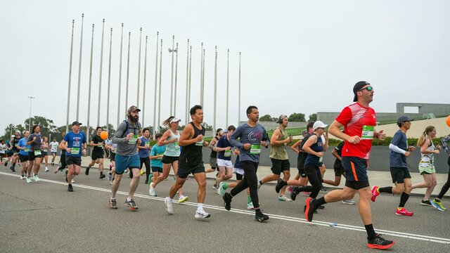 Runners in Canberra