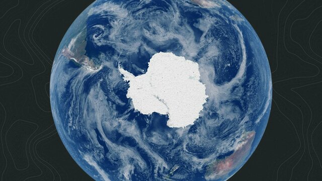 Satellite image of Earth from space showing Antarctica (detail) with elements furnished by NASA. Satellite image of Earth from space showing Antarctica (detail) with elements furnished by NASA.