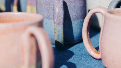 Handmade pottery Handmade pottery