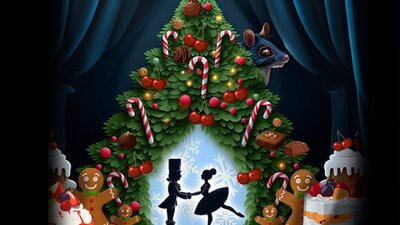 A ballet full of magic, mystery and Christmas spirit; whisk away those winter blues! A large Christmas tree opens for Clara & Nutcracker surrounded by Christmas treats.