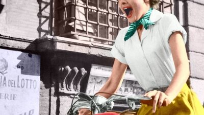 Audrey Hepburn in Roman Holiday - playing at Viva Italia Festival Canberra