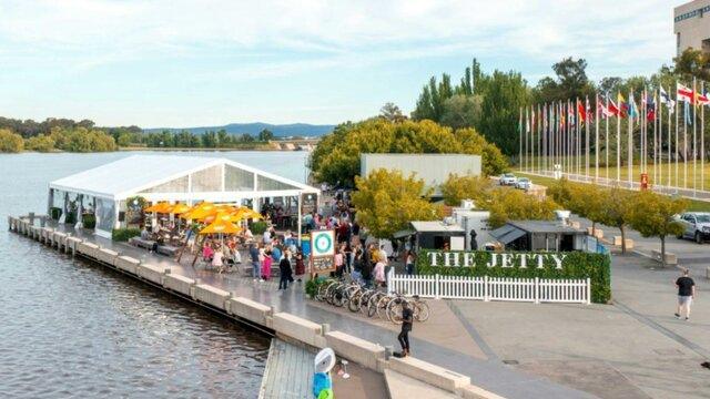 The Jetty, Lake Burley Griffin, Canberra The Jetty beside Lake Burley Griffin in Canberra