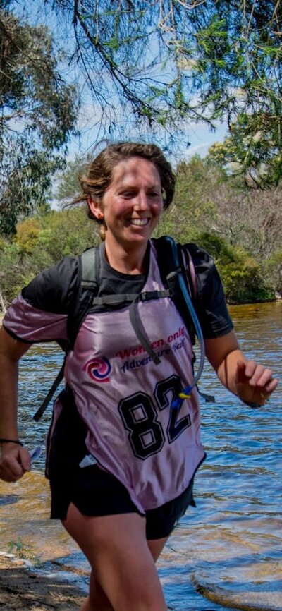 runners at the women only adventure race