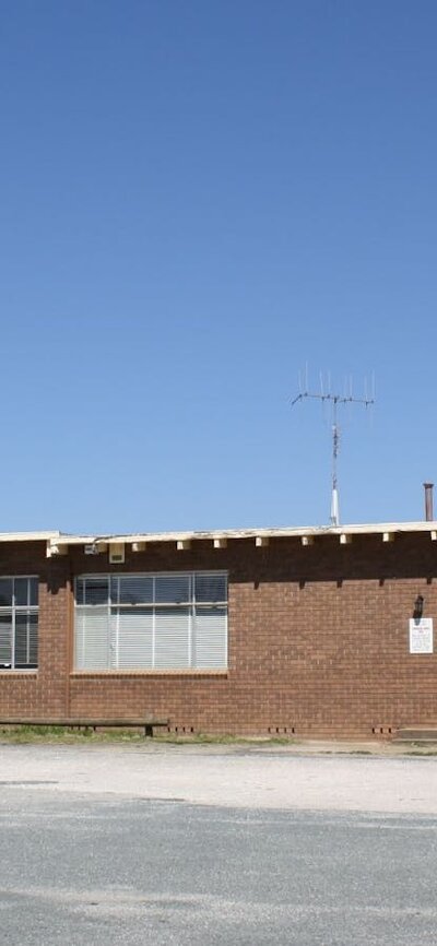 Outside Crookwell Golf Club House