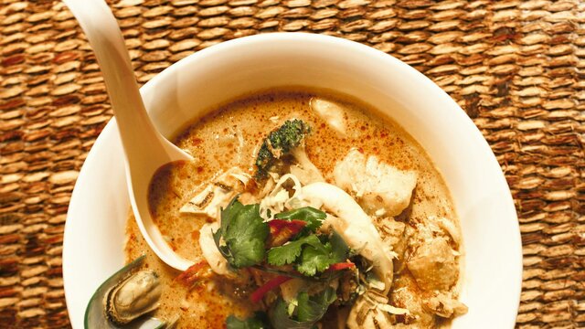 Abell's Kopi Tiam Asian dish