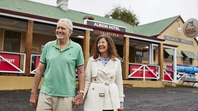 The Grabby Pub in Grabben Gullen also known as the Albion Hotel