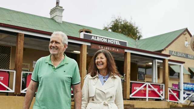 The Grabby Pub in Grabben Gullen The Grabby Pub in Grabben Gullen also known as the Albion Hotel