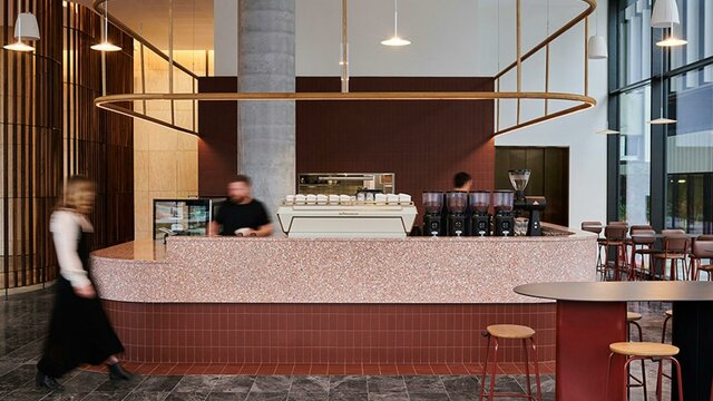 Cafe interior