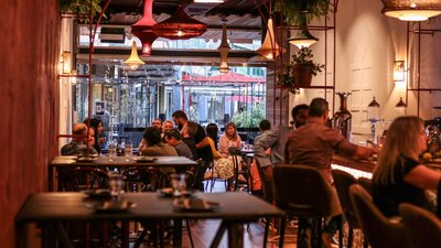 Interior photo of Bar Beirut