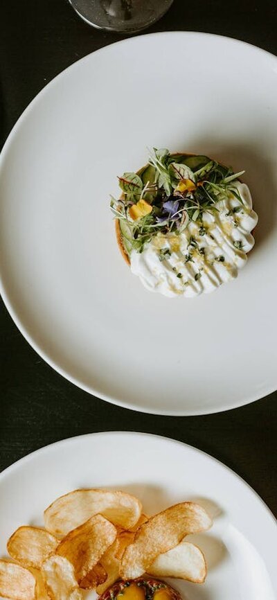 A variety of dishes placed on a table.