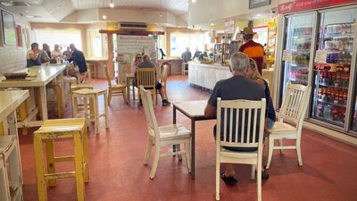 Braidwood Bakery Eating Area