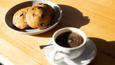 Coffee and cookies