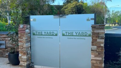 The Yard gate