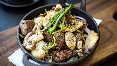 Beef & Scallop Pepper Hot Pot