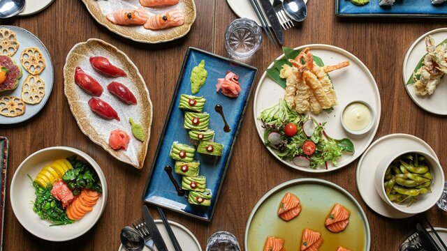 A range of dishes at Chop Chop