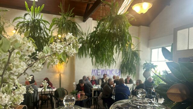 View of the Cafe Example