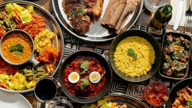 Ethiopian On Northbourne food at Ethiopian On Northbourne
