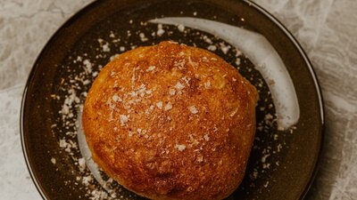 home made ciabatta, kasu seasalt