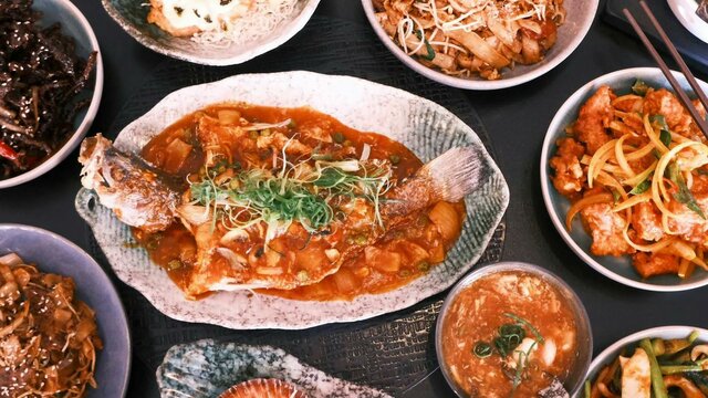 Meal of Madam Lu Variety Delicious food