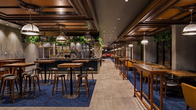 Marble & Grain bar area