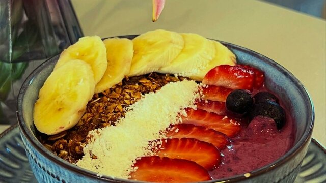 My Rainbow Dreams food in a bowl at My Rainbow Dreams
