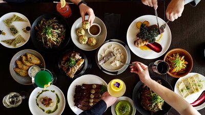 Full Table of dishes