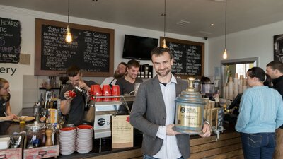 The Ona Coffee team in Fyshwick