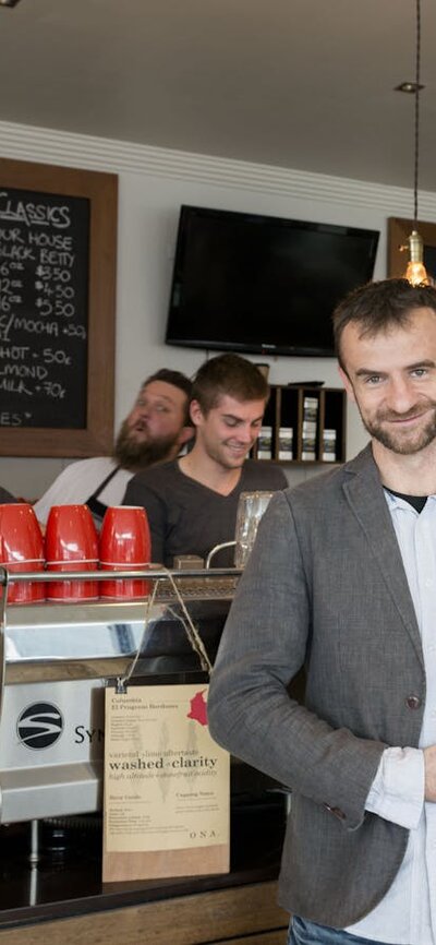 The Ona Coffee team in Fyshwick