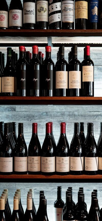 Wide variety of Wines