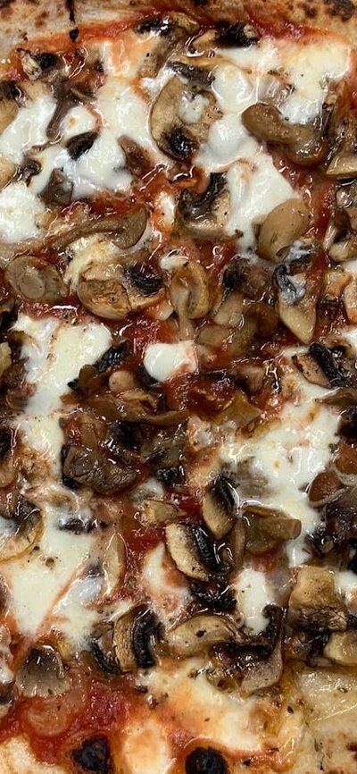 Wood Fired Neapolitan Pizza - Funghi Pizza