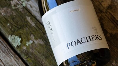 Poachers award winning pinot noir from the Canberra District cool climate wine region