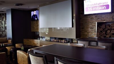 Queanbeyan Leagues Club lounge area.